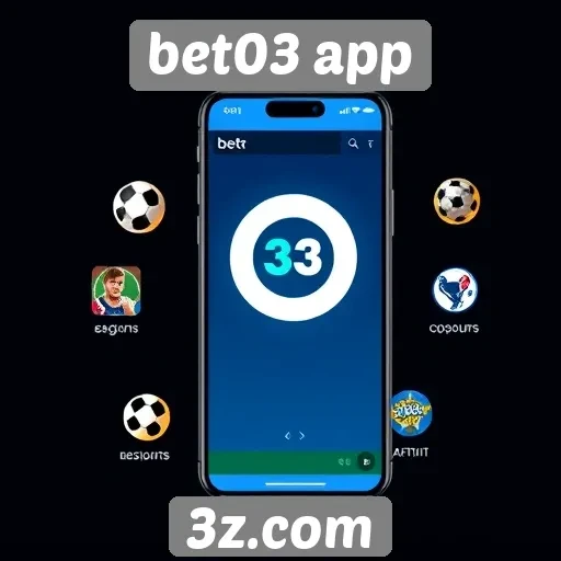 Explorando os recursos do site bet03 app