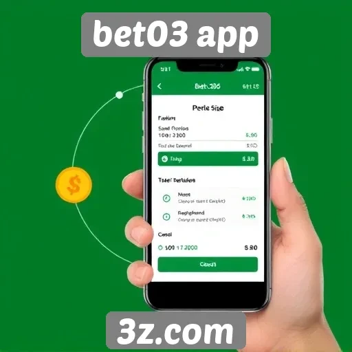 Sistemas de pagamento e retiradas no bet03 app