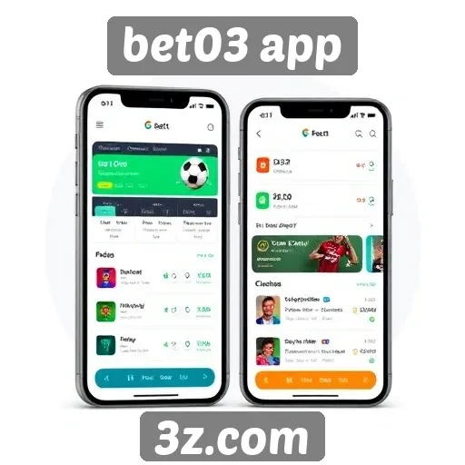 Experiência do usuário no bet03 app